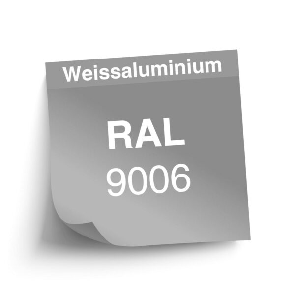 Farbe-Weißaluminium-RAL-9006